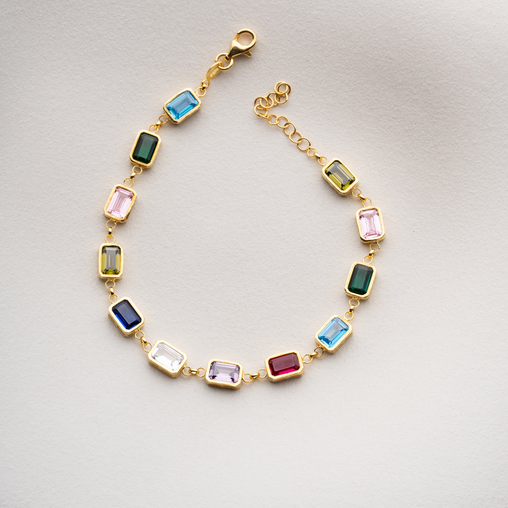 RUBIY ARMBAND | 925 SILVER