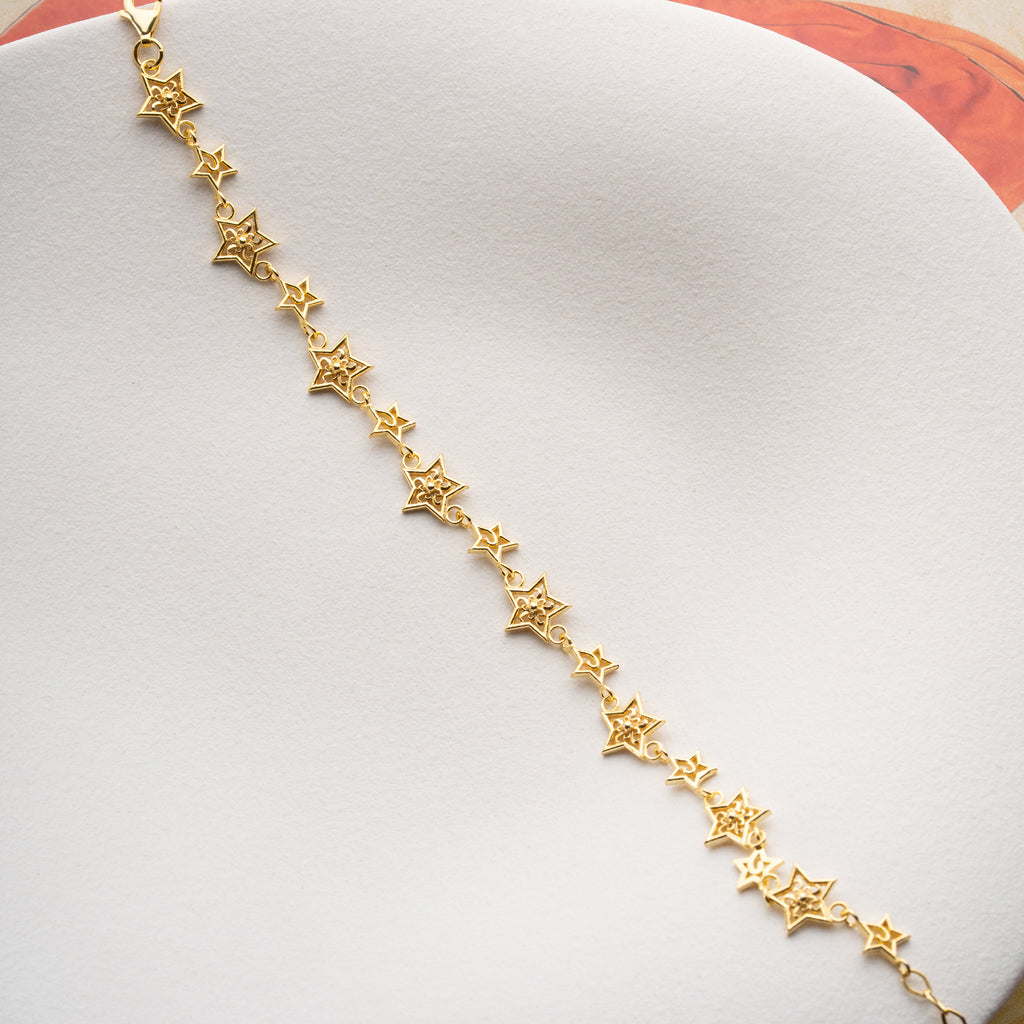 TETE STJÄRNAARMBAND | 925 SILVER