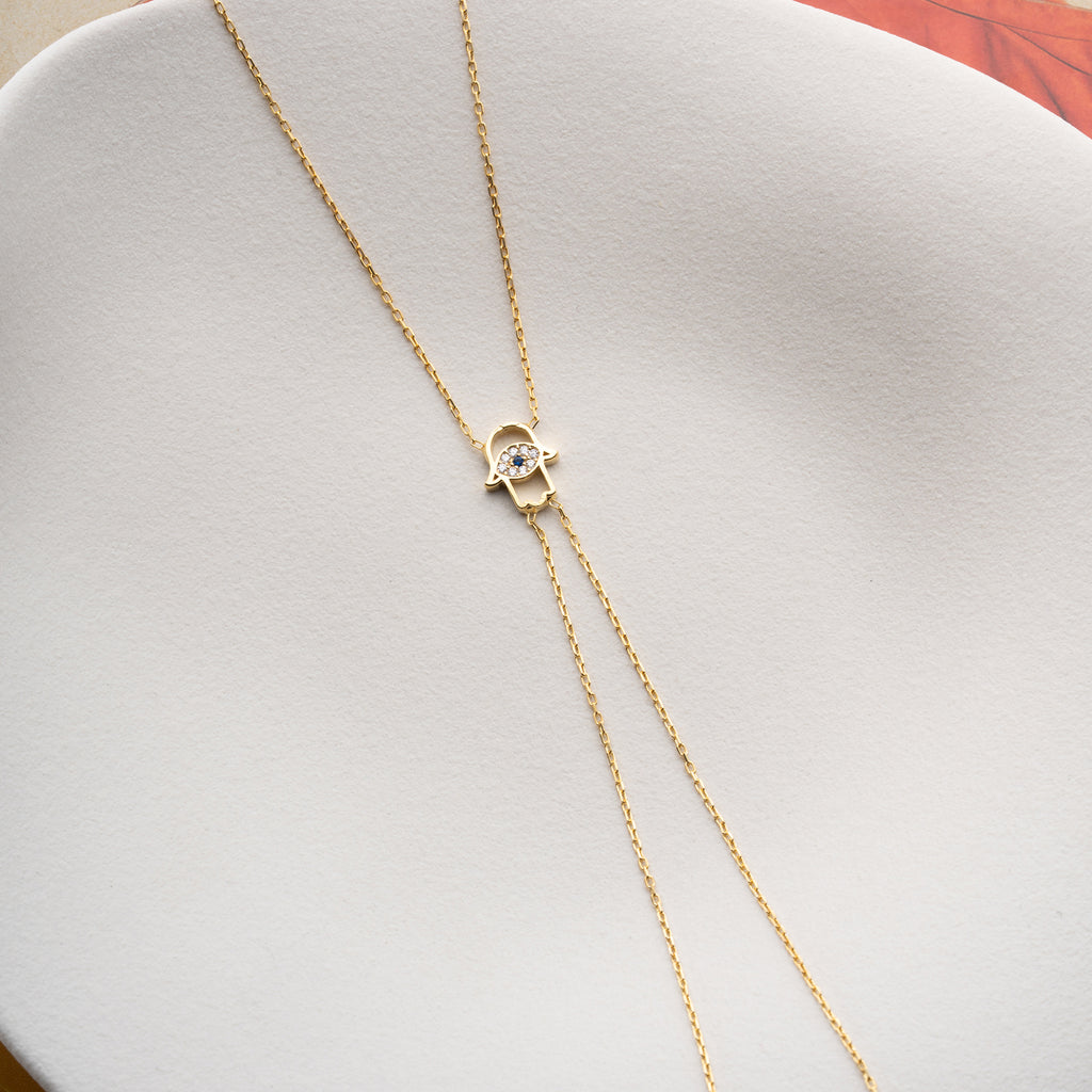 MINI FATIMAS HANDKEDJA | 925 SILVER