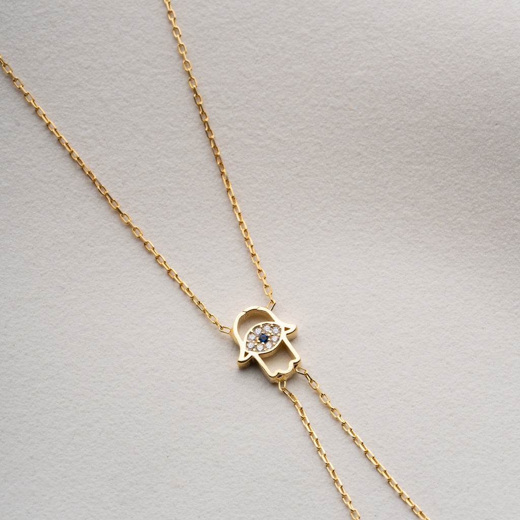 MINI FATIMAS HANDKEDJA | 925 SILVER