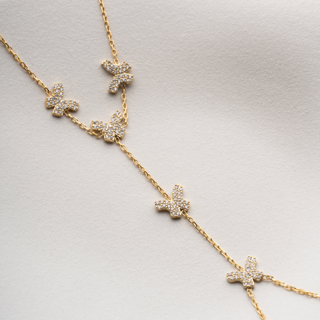 FJÄRILSHANKEDJA | 925 SILVER