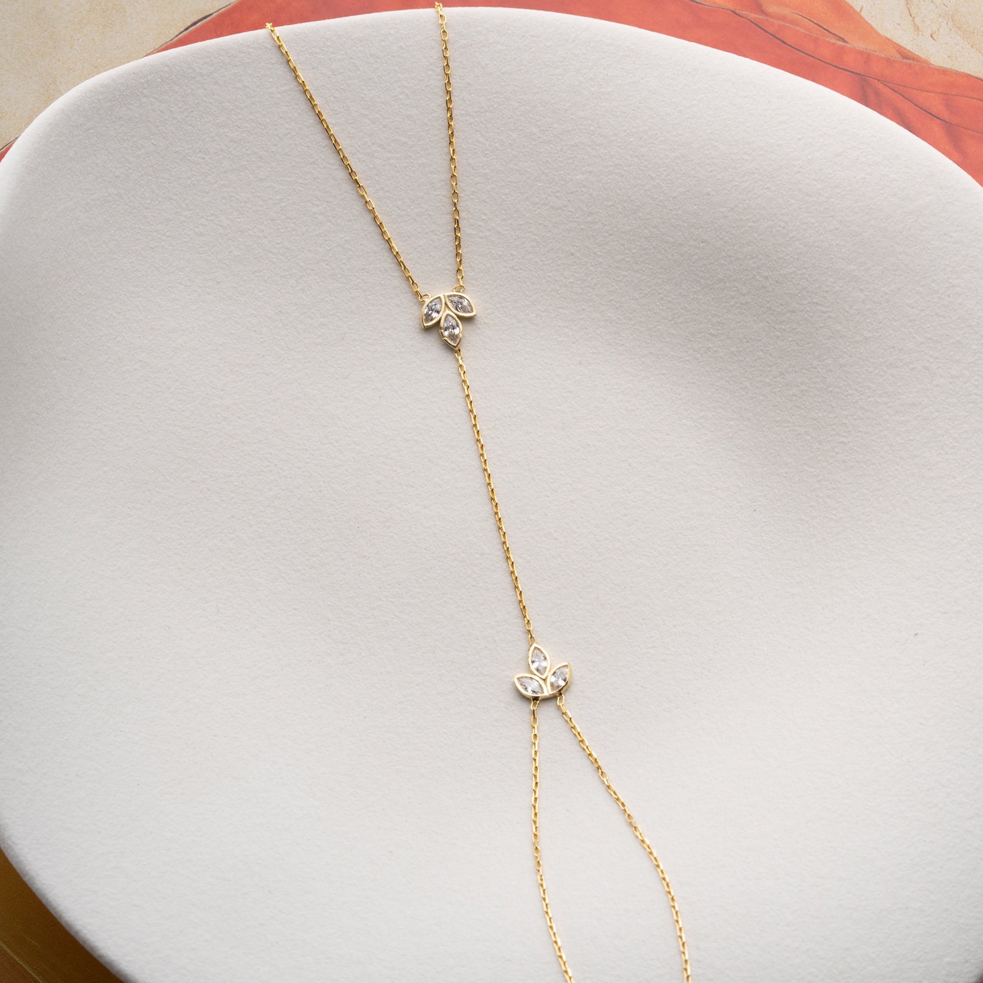 MINI LOTUS HANDKEDJA | 925 SILVER