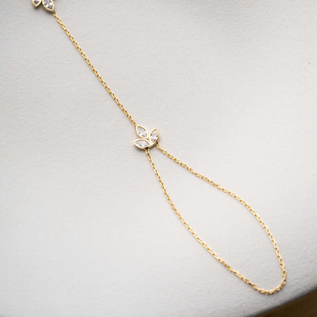 MINI LOTUS HANDKEDJA | 925 SILVER