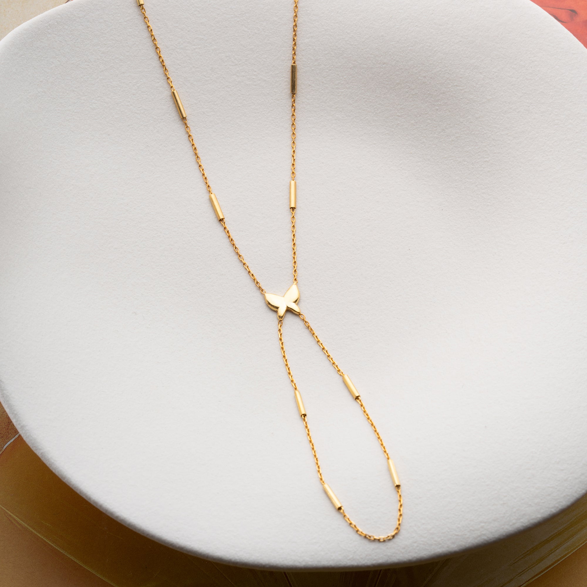 FJÄRILSHANKEDJA | 925 SILVER