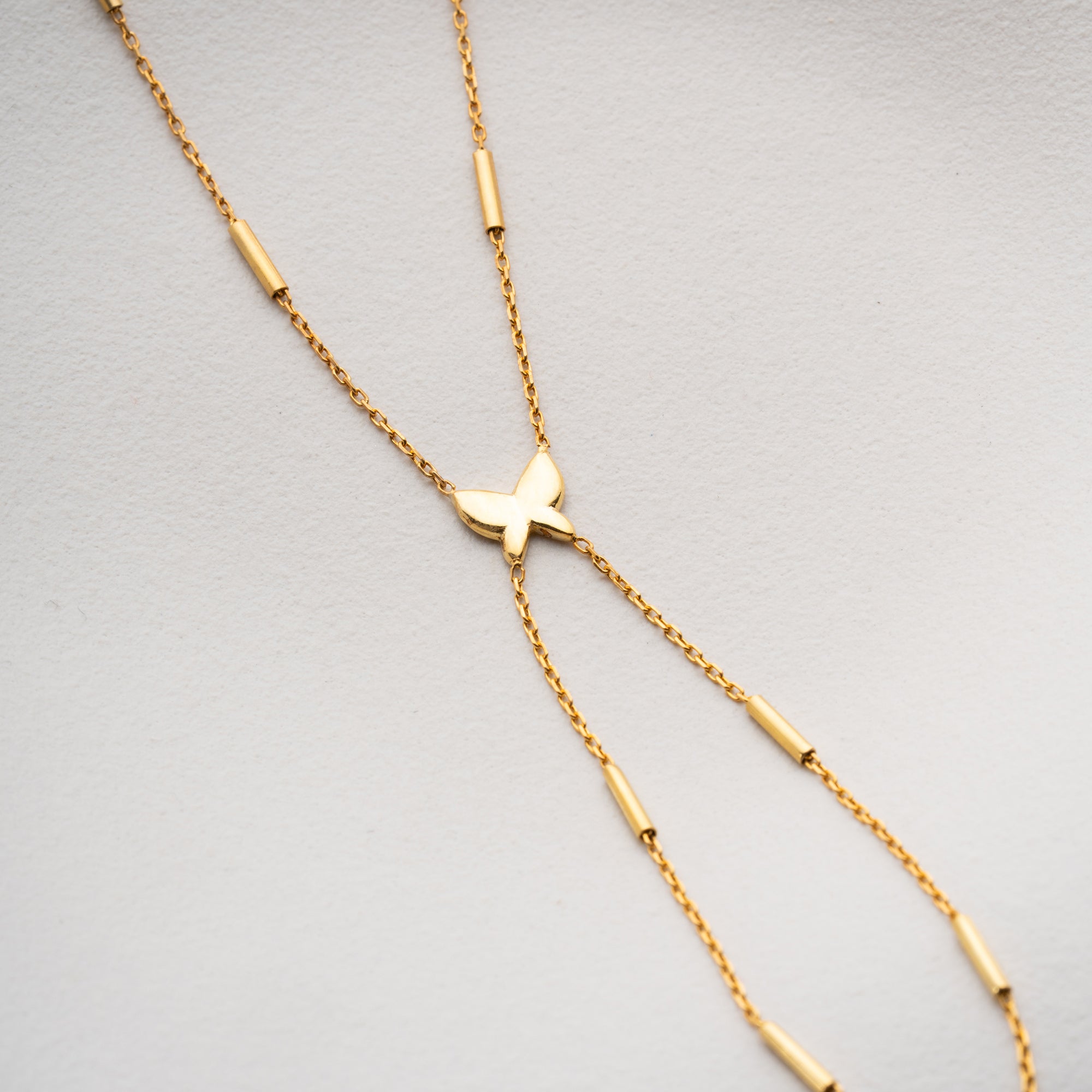 FJÄRILSHANKEDJA | 925 SILVER