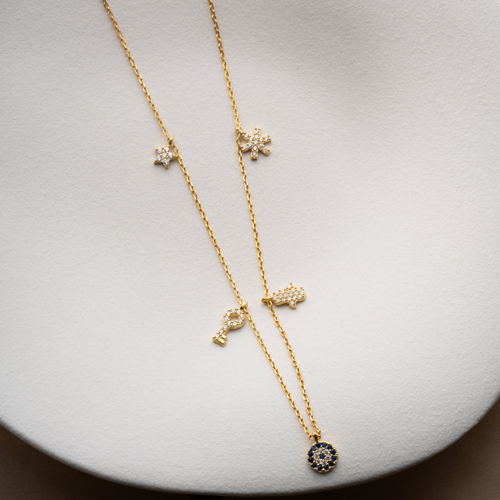 CHARM HALSBAND | 925 SILVER