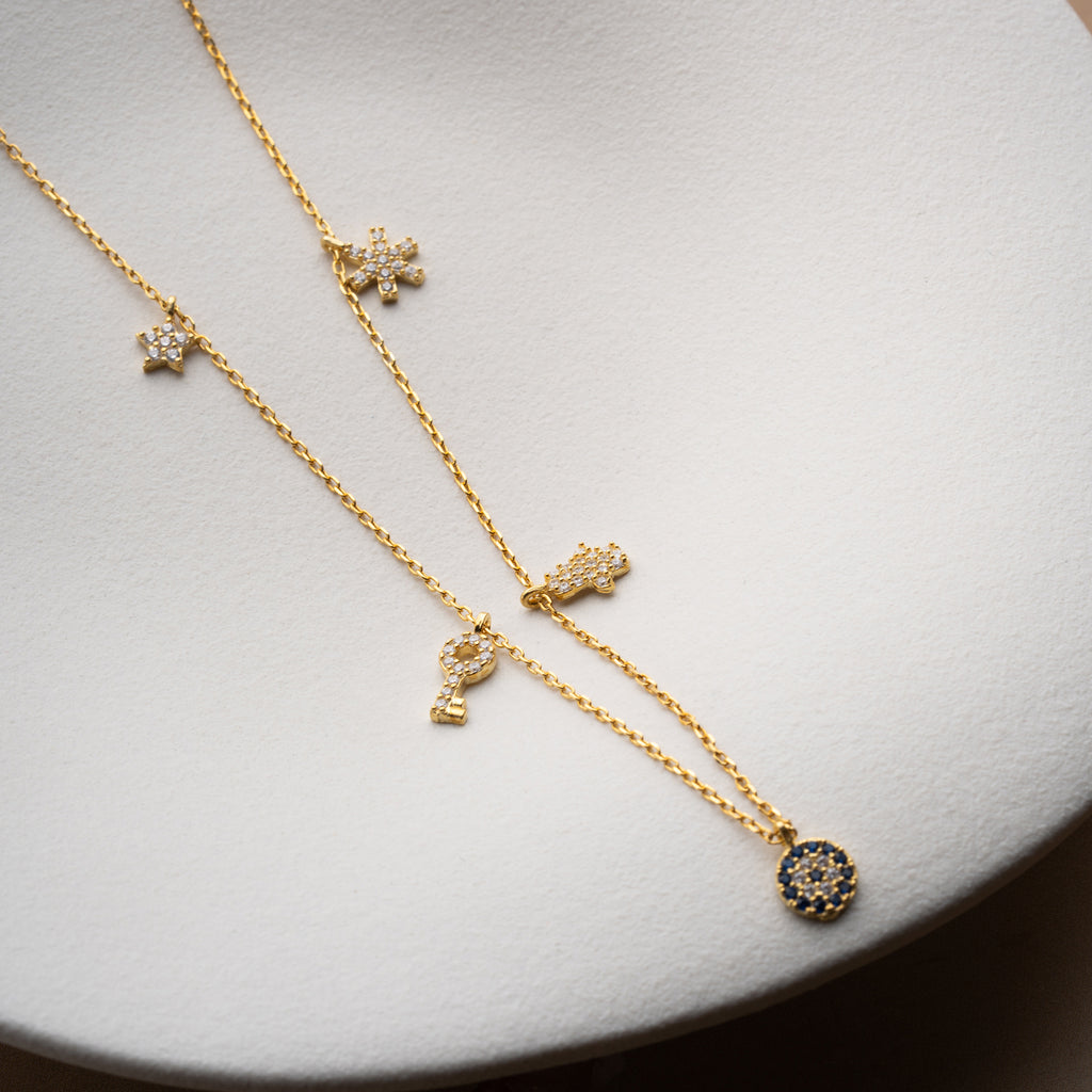 CHARM HALSBAND | 925 SILVER