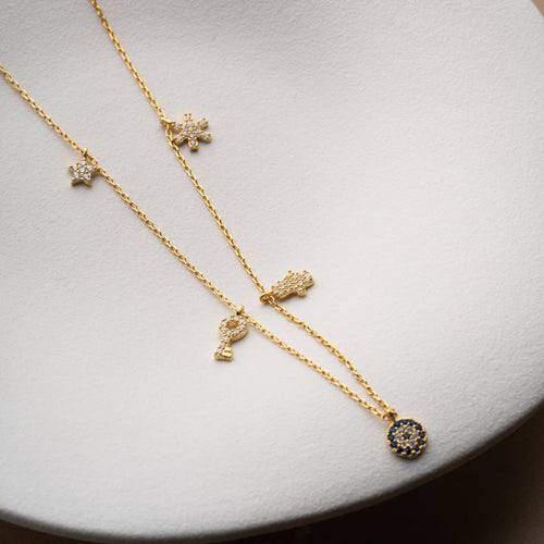 CHARM HALSBAND | 925 SILVER