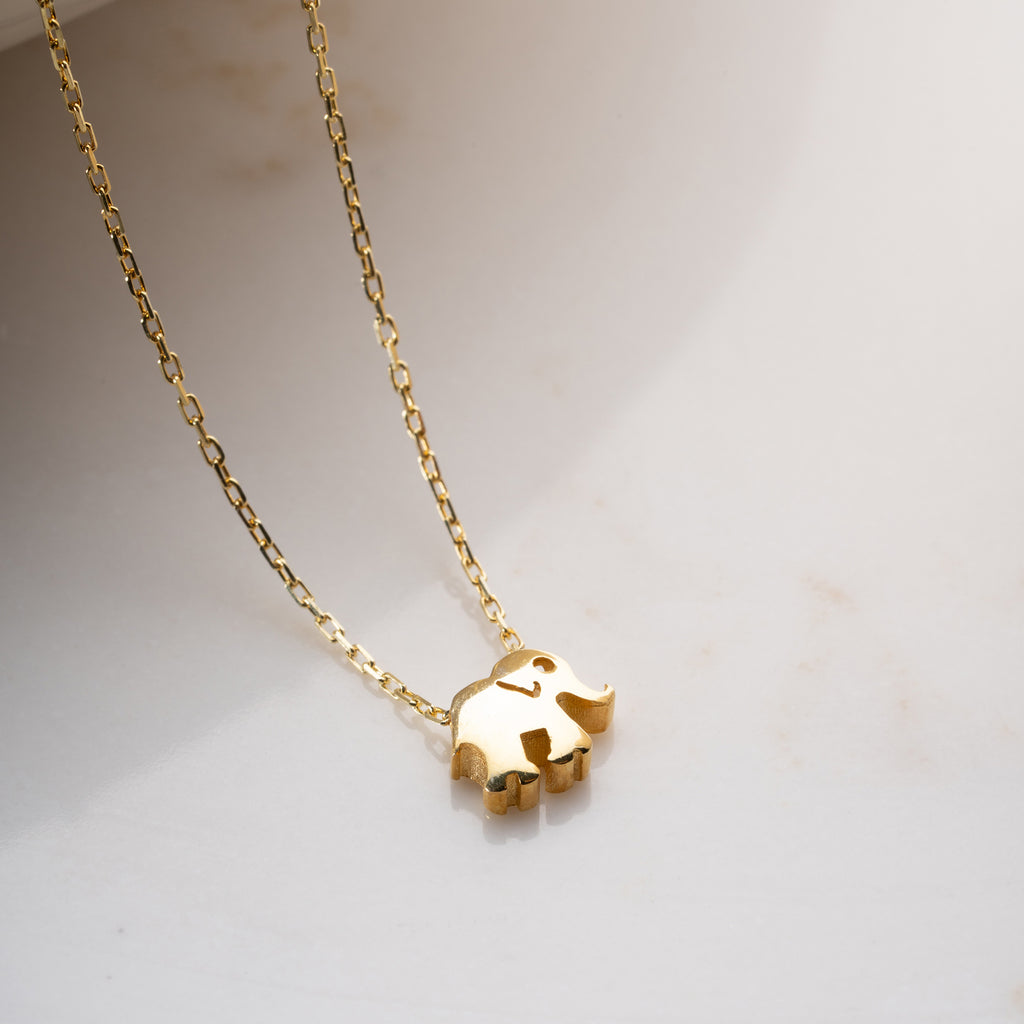 MINI ELEFANT KEDJA | 925 SILVER 
