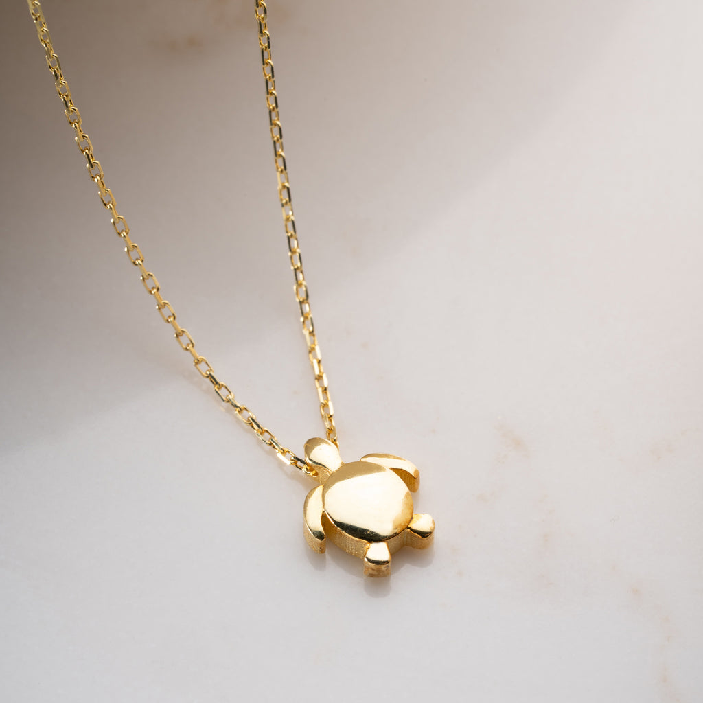 MINI SKöldpadda KEDJA | 925 SILVER 