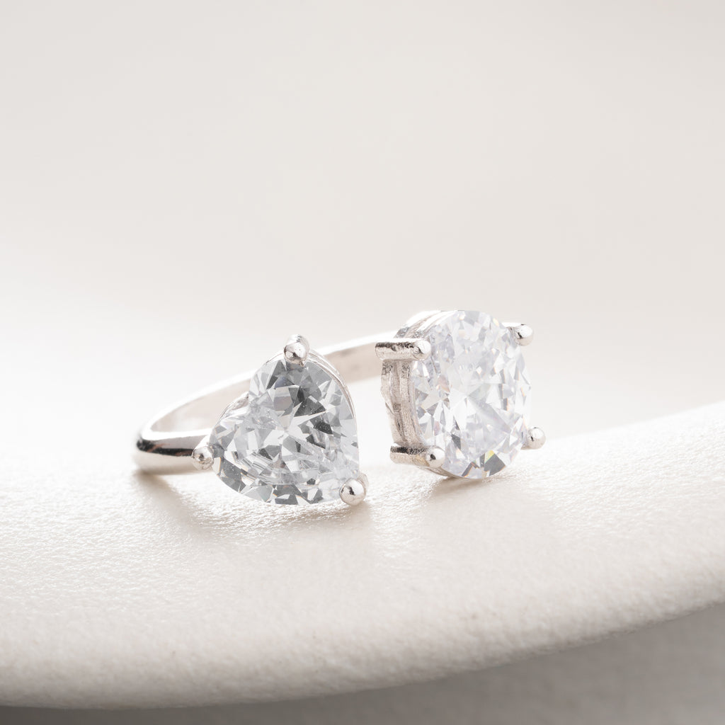 DUO DROPPRING | 925 SILVER