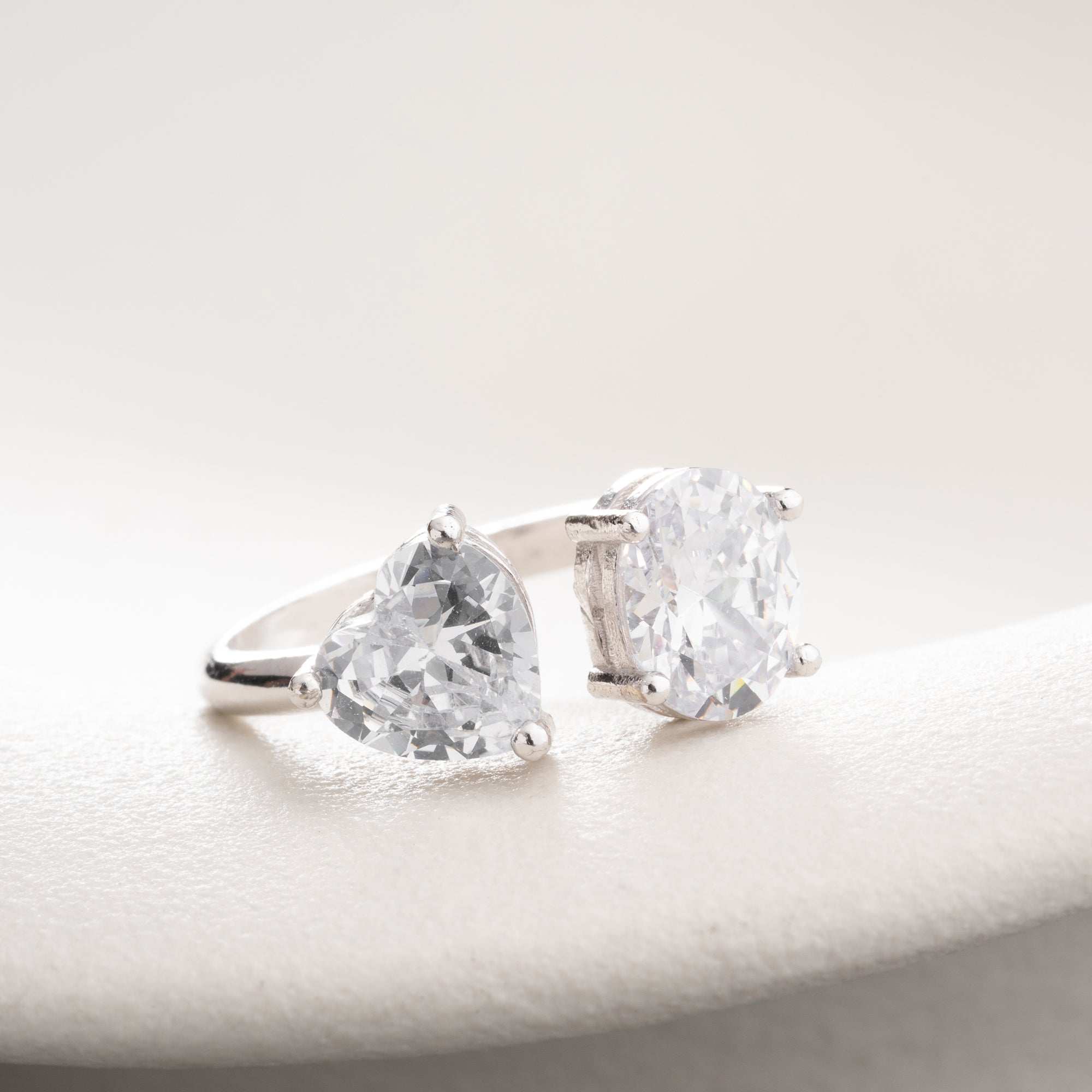 DUO DROPPRING | 925 SILVER