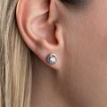 MINIMALISTISKA RUNDA ÖRHÄNGEN | 925 SILVER
