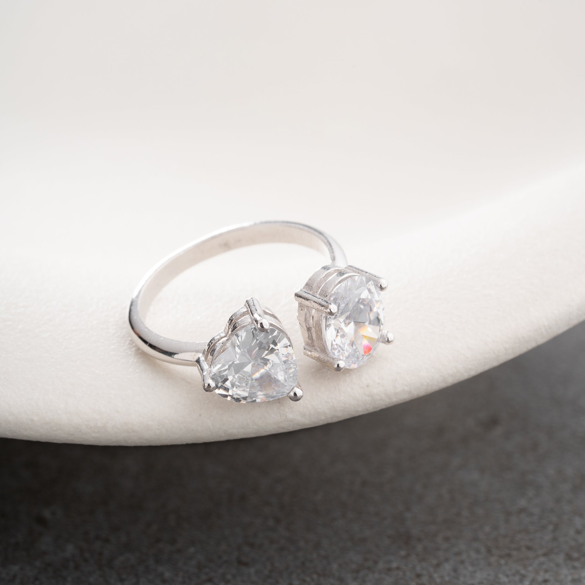 DUO DROPPRING | 925 SILVER