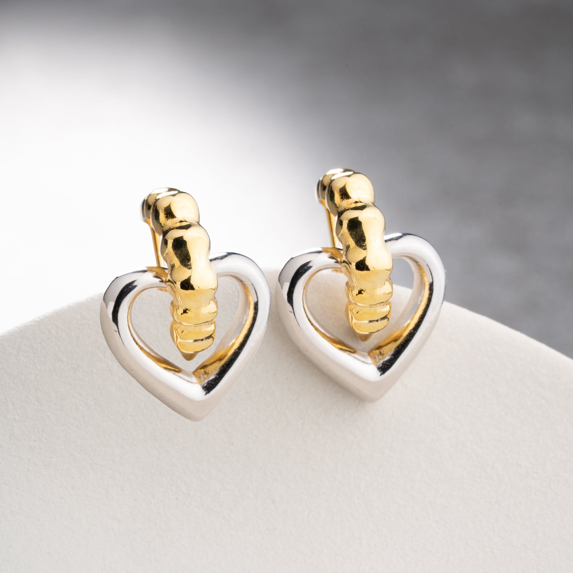 TOTI HJÄRTA ÖRHÄNGEN | 925 SILVER