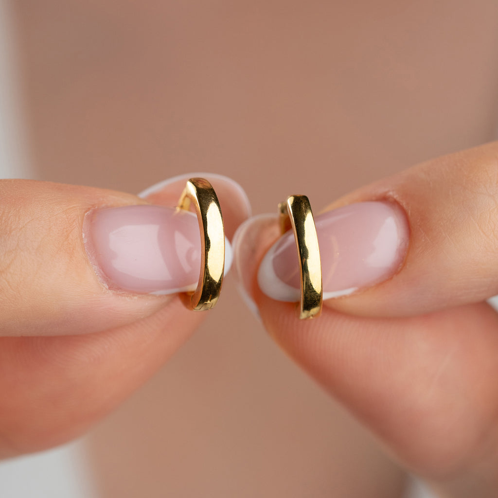 KLASSISKA RINGÖRHÄNGEN | 925 SILVER