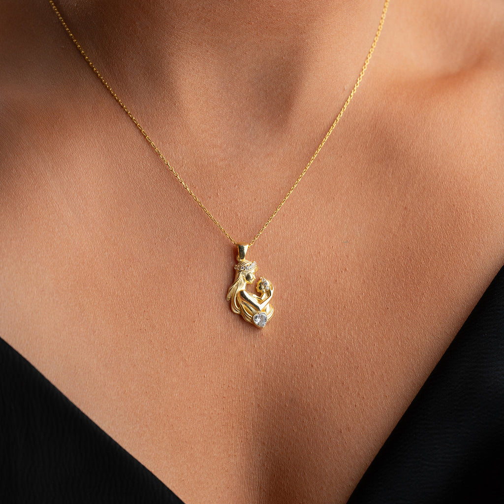 MAMMA & BARN HALSBAND | 925 SILVER