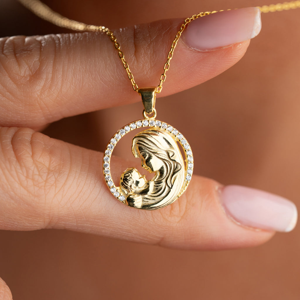 MAMMA & BARN MEDALJONG | 925 SILVER