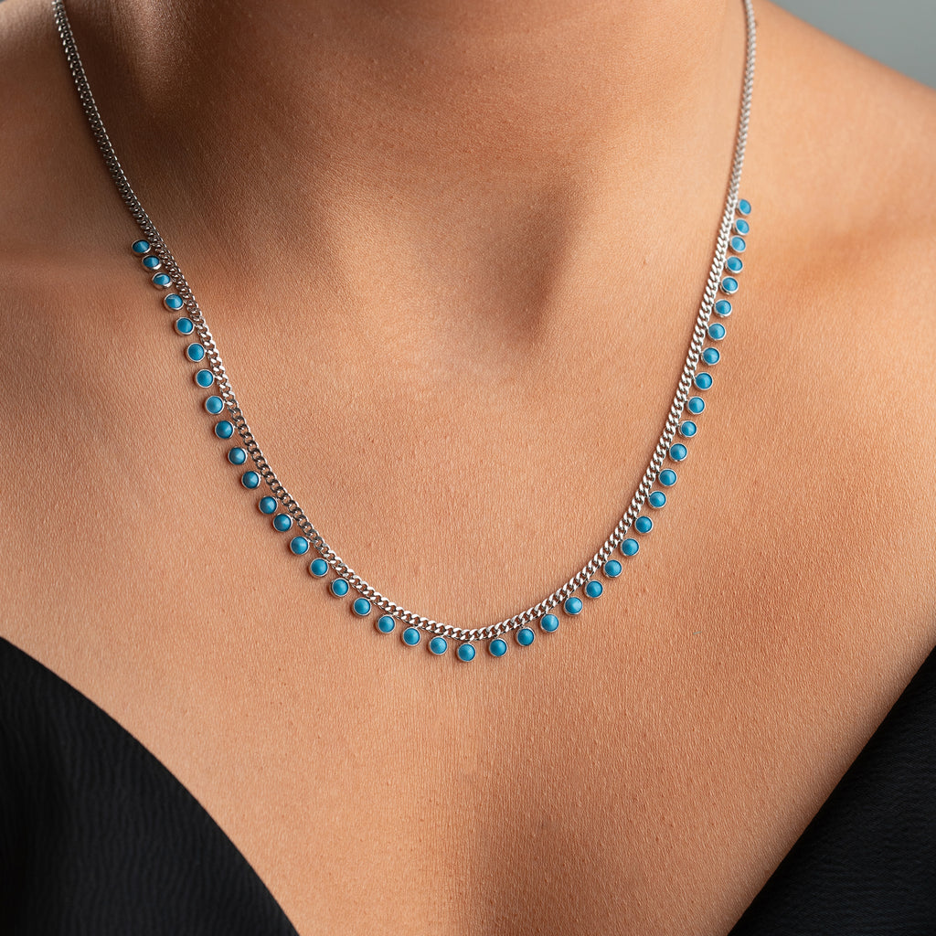 TURKOSHALSBAND | 925 SILVER