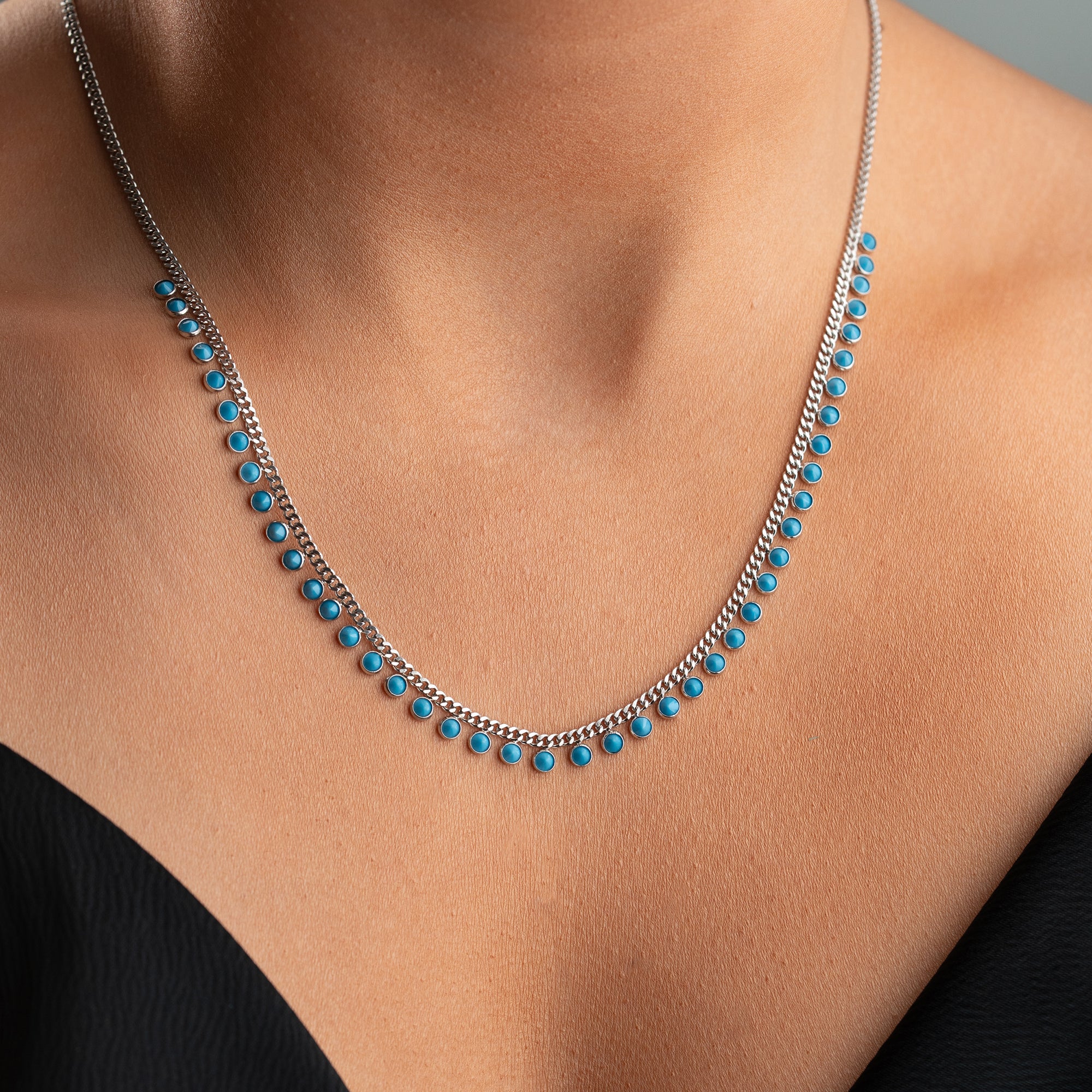 TURKOSHALSBAND | 925 SILVER