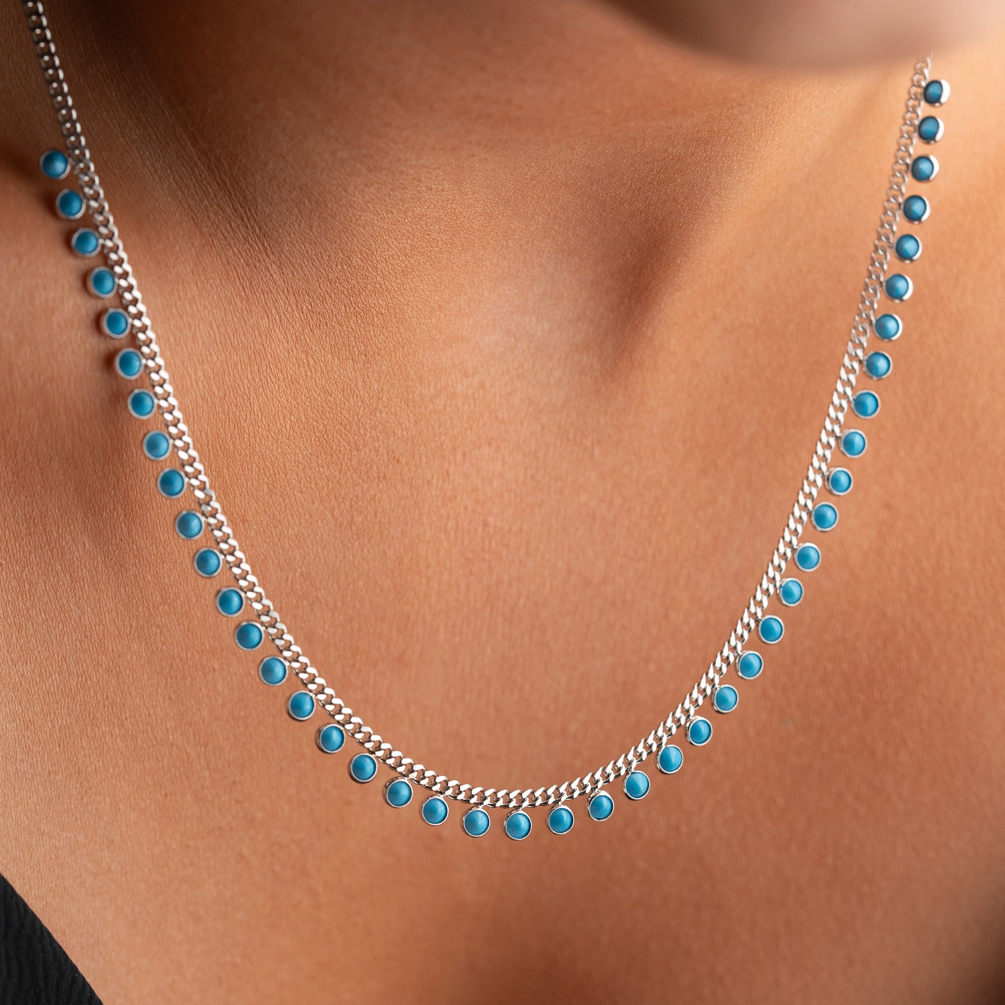 TURKOSHALSBAND | 925 SILVER