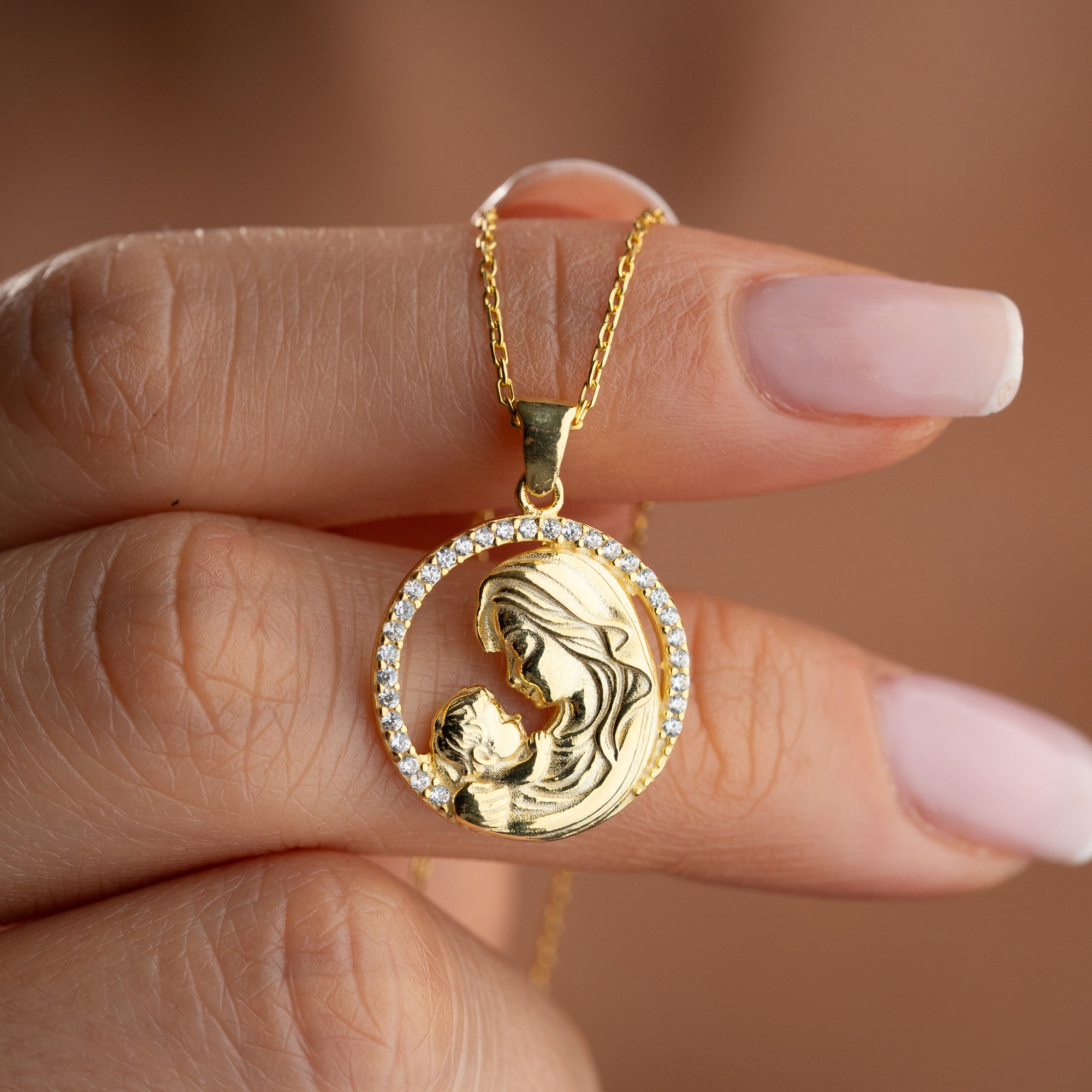MAMMA & BARN MEDALJONG | 925 SILVER