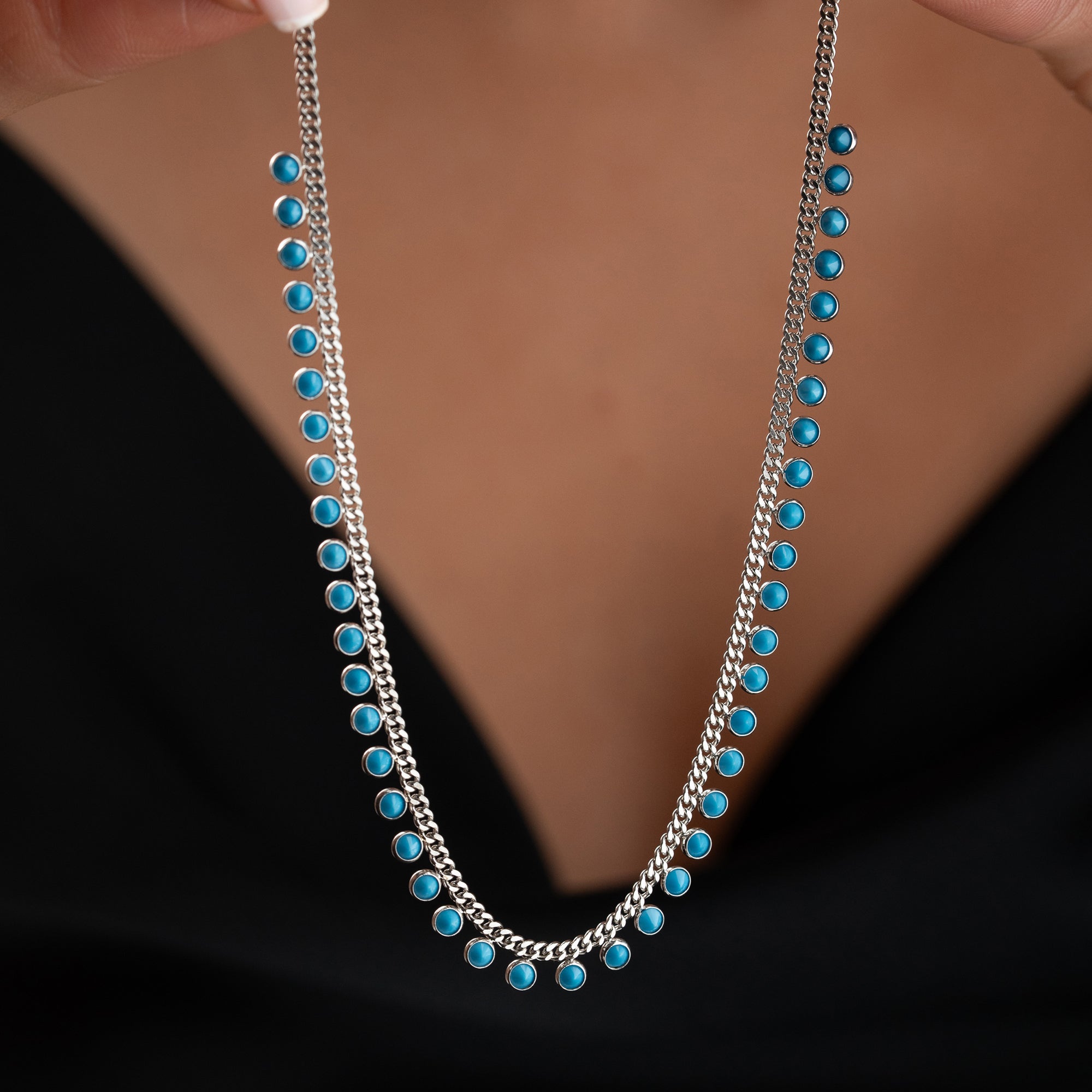 TURKOSHALSBAND | 925 SILVER