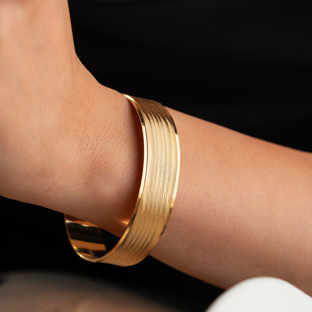 LINJE ARMRING | 925 SILVER