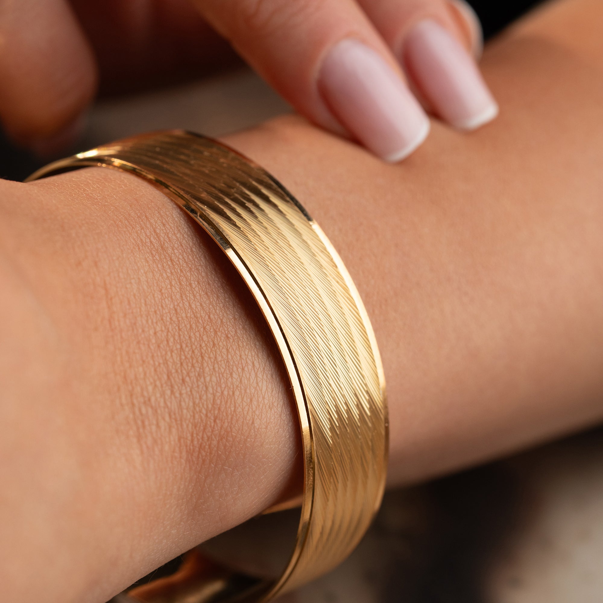 LINJE ARMRING | 925 SILVER