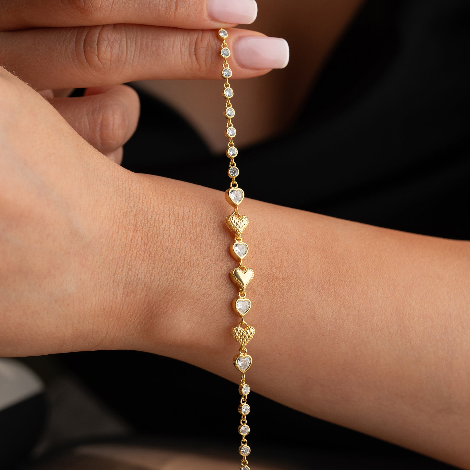 GNISTRANDE ARMBAND | 925 SILVER