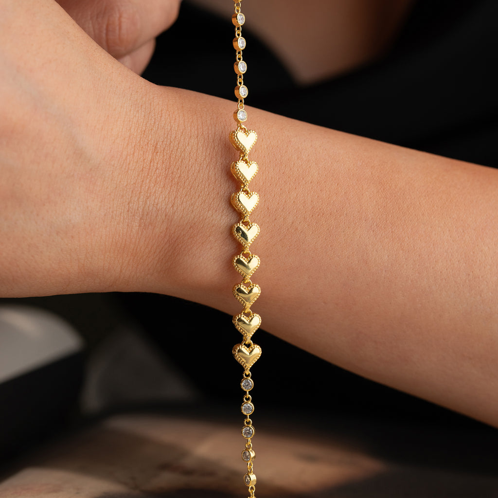 RYTMISKT ARMBAND | 925 SILVER