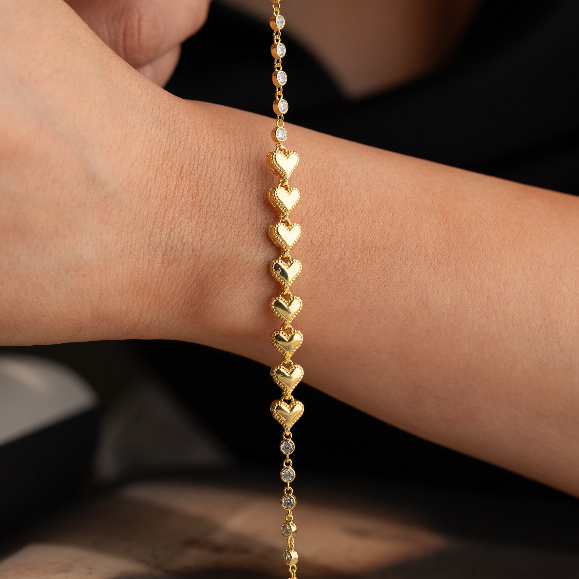 RYTMISKT ARMBAND | 925 SILVER