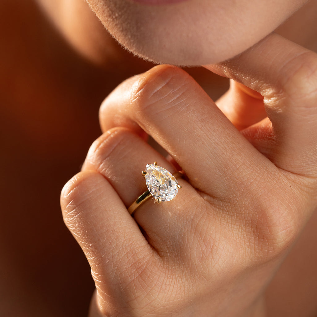 TEARDROP RING | 925 SILVER