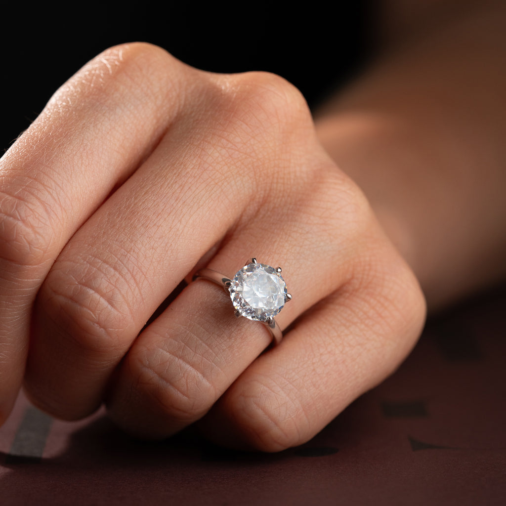 OVALIA SILVER RING | 925 SILVER