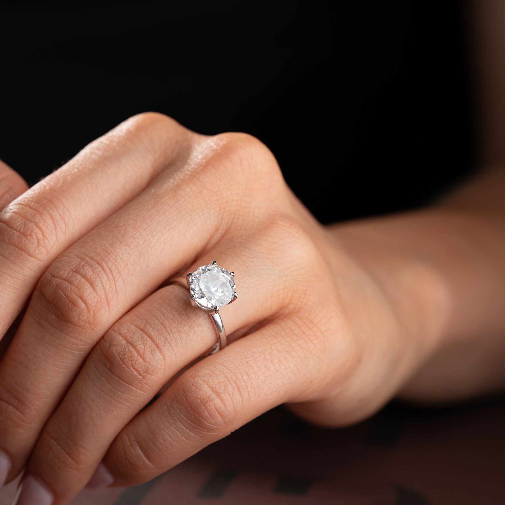 OVALIA SILVER RING | 925 SILVER