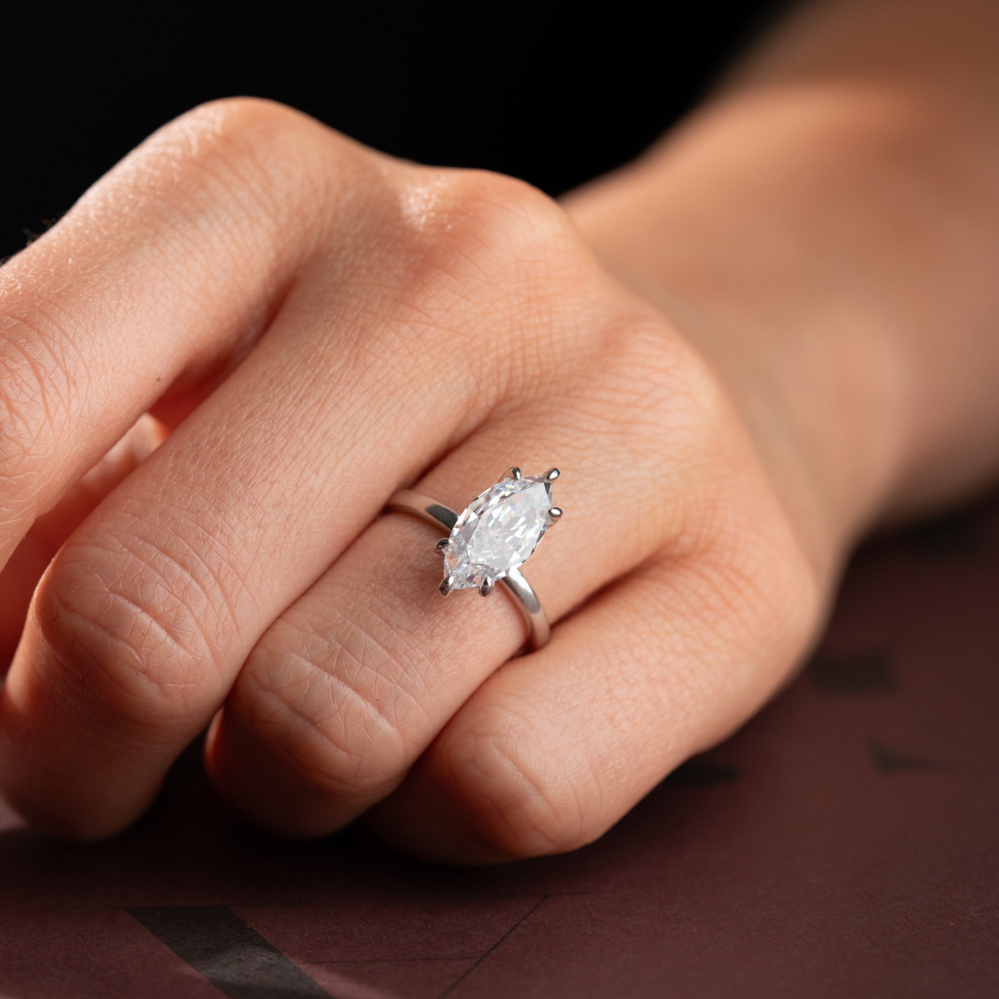 MARQUISE RING | 925 SILVER