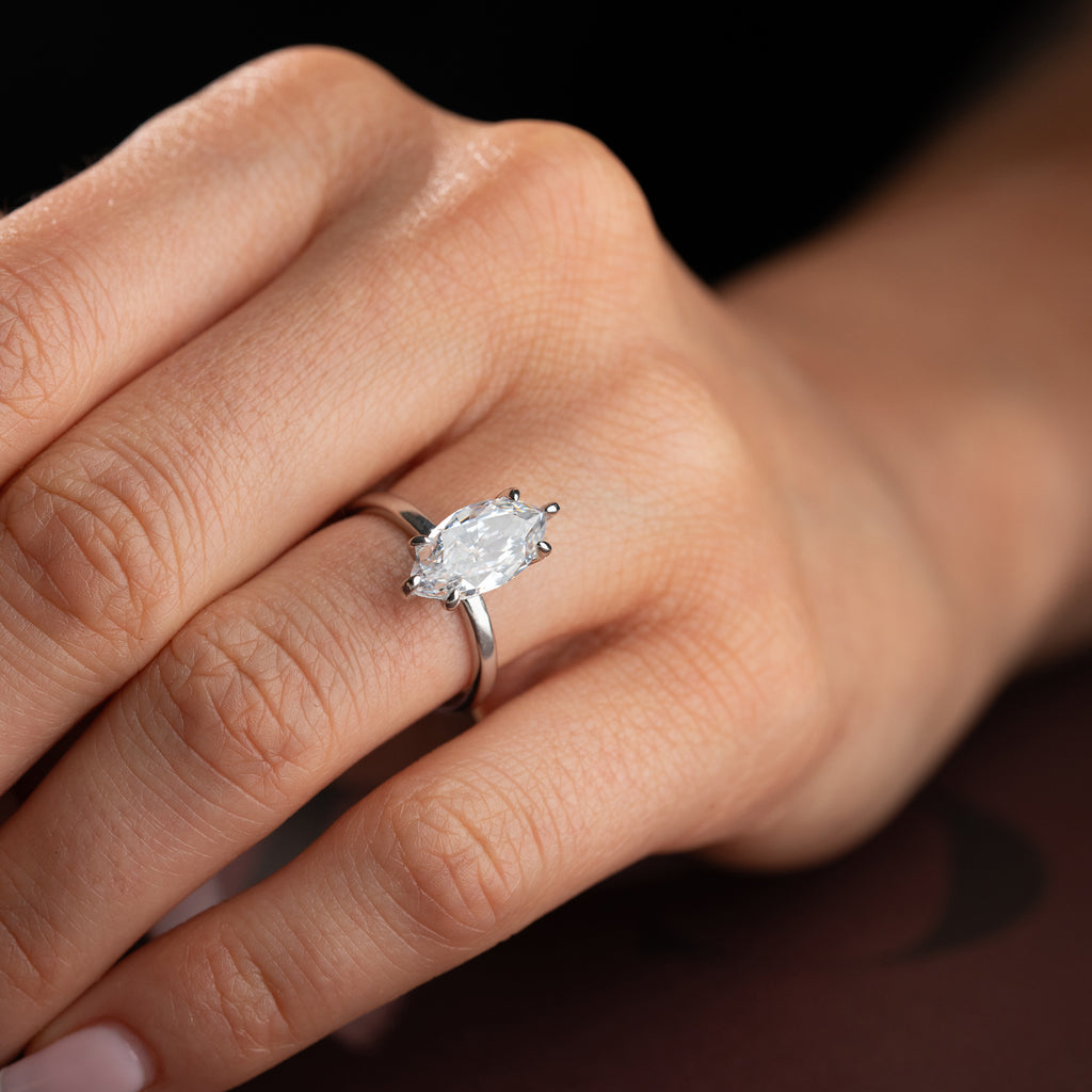 MARQUISE RING | 925 SILVER