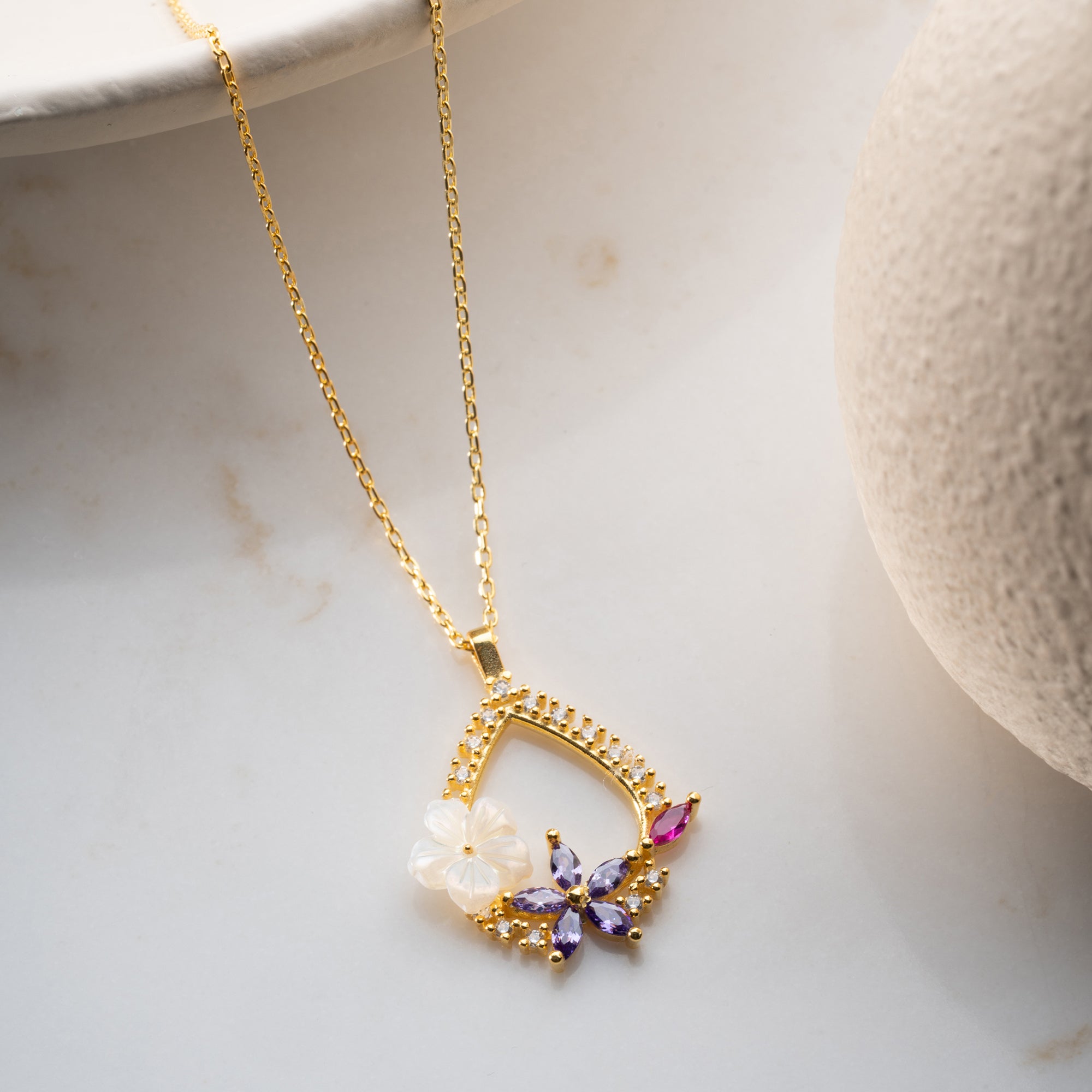 DROP VEVENTY HALSBAND | 925 SILVER