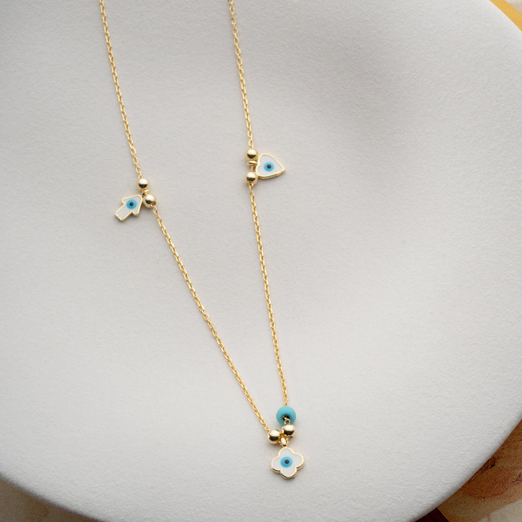 MINI PRÄSTKÄRNHALSBAND | 925 SILVER