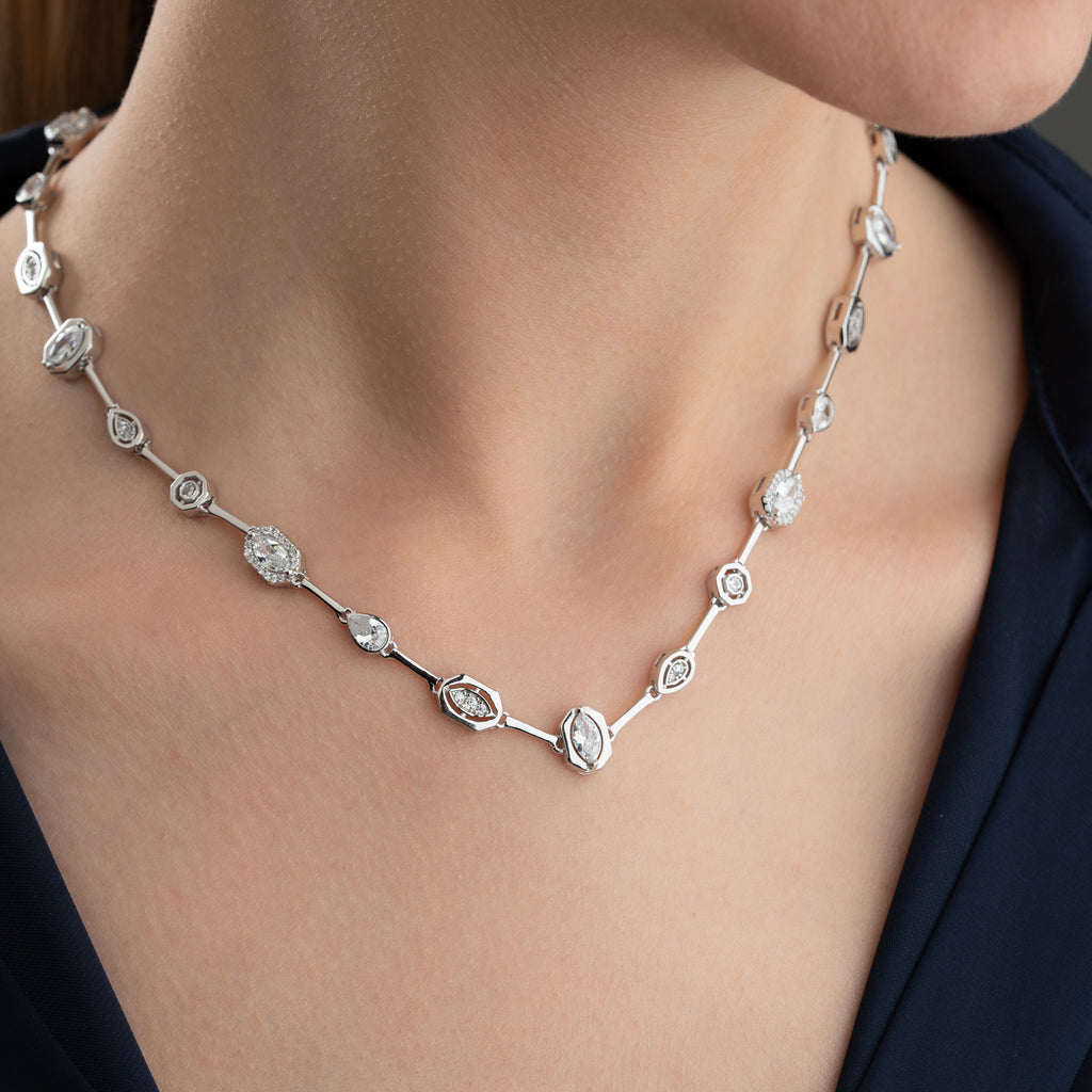 VIT BIJOU HALSBAND | 925 SILVER