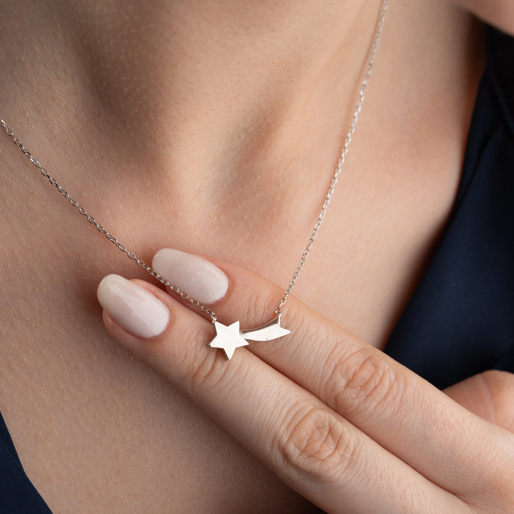 FOTING STJÄRNAHALSBAND | 925 SILVER