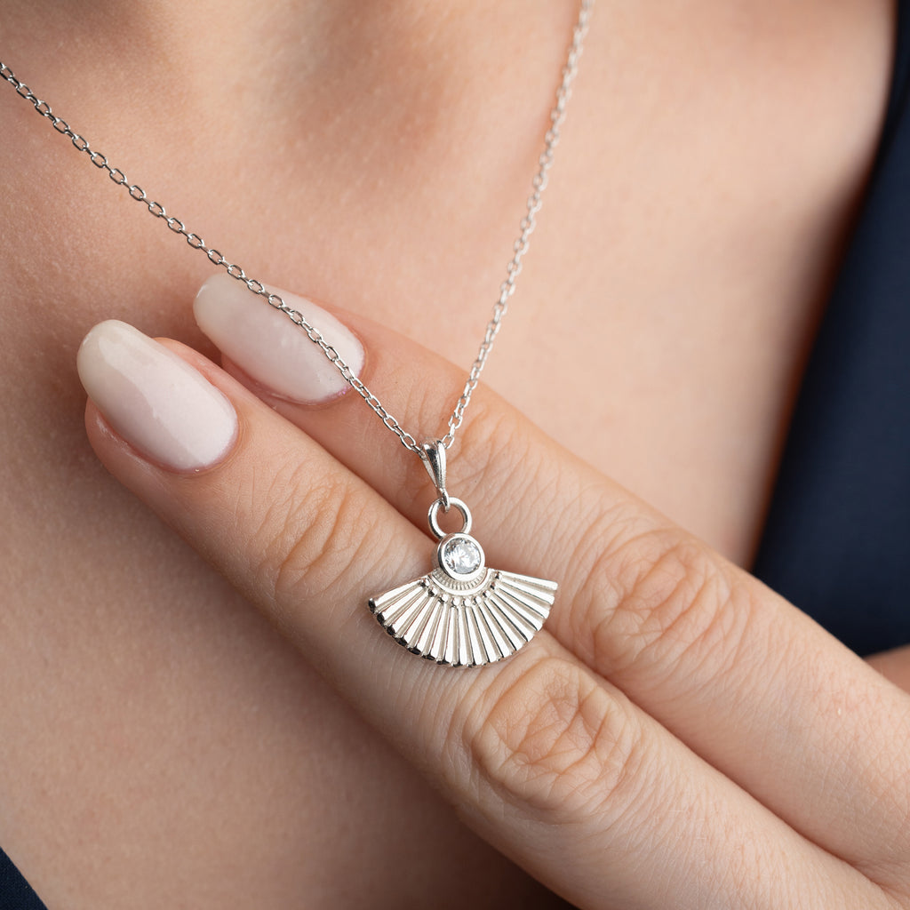 ZIRKONIUMFLÄKTKRAS | 925 SILVER