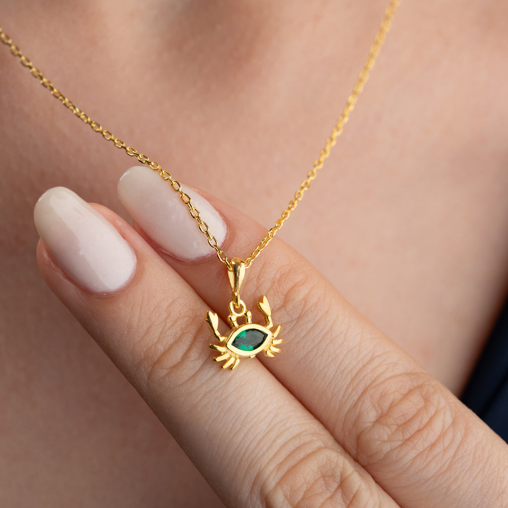 ZIRKONIUMKRÄFTSHALSBAND | 925 SILVER