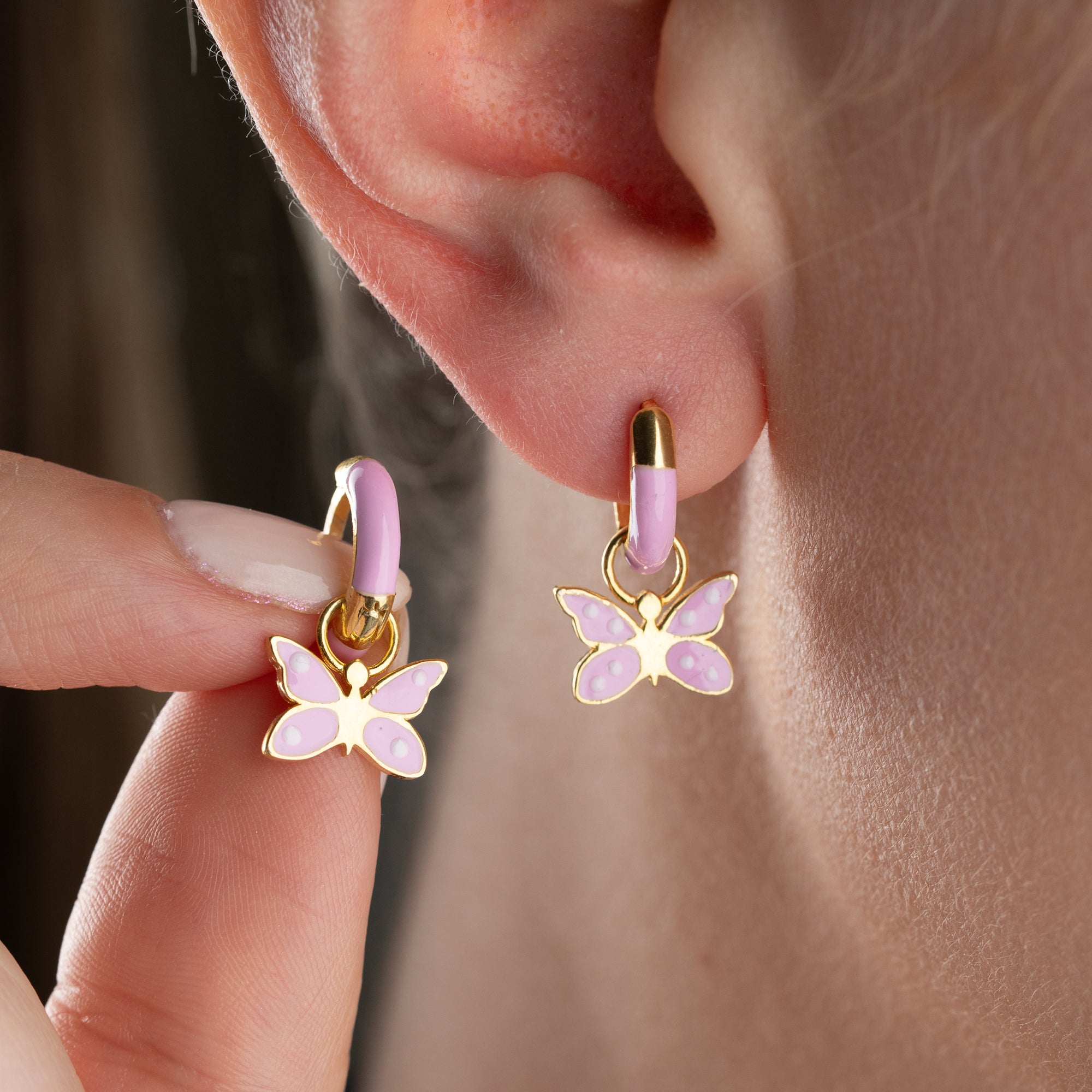 KIDS FJÄRILÖRHANGEN | 925 SILVER