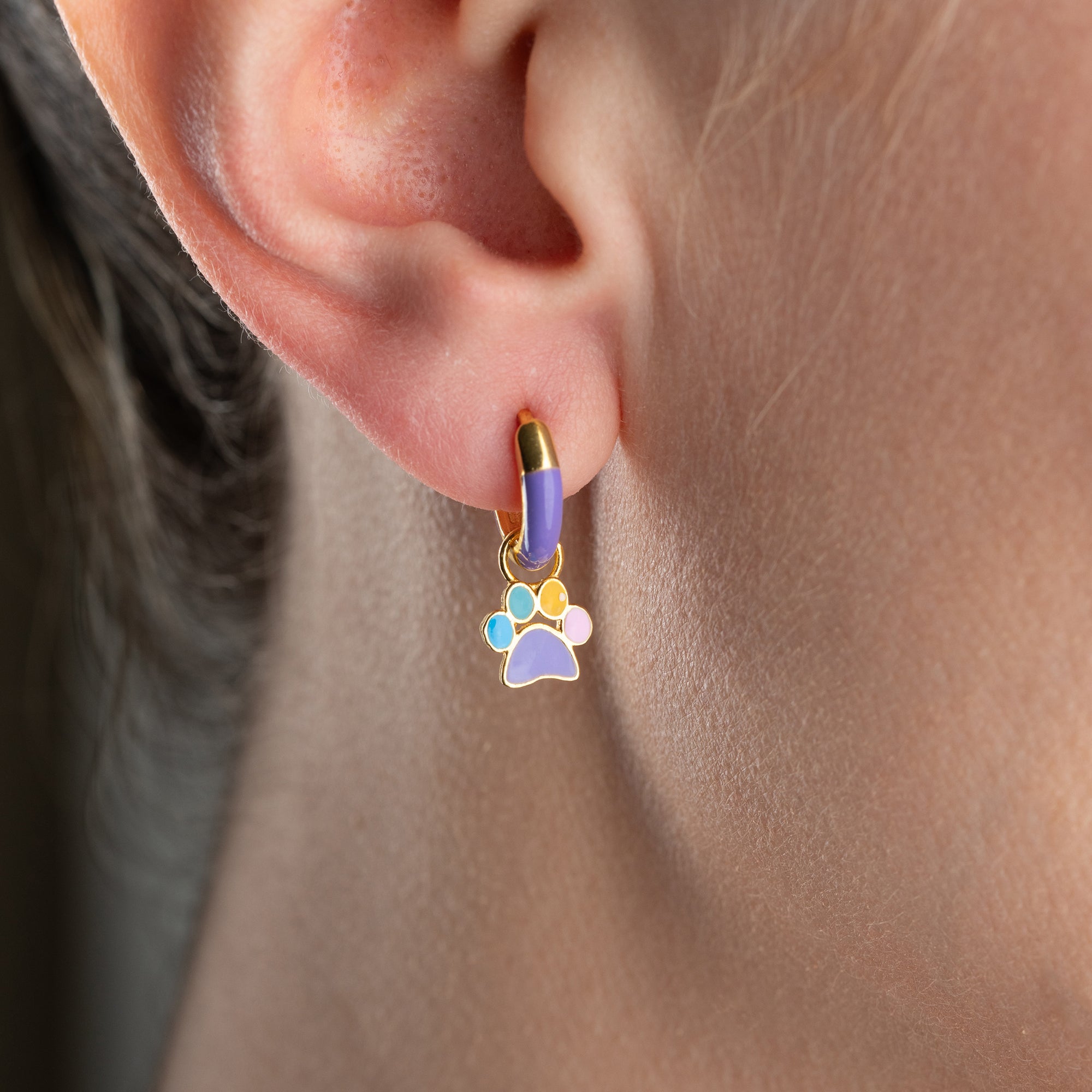 Barntassöhängen | 925 silver