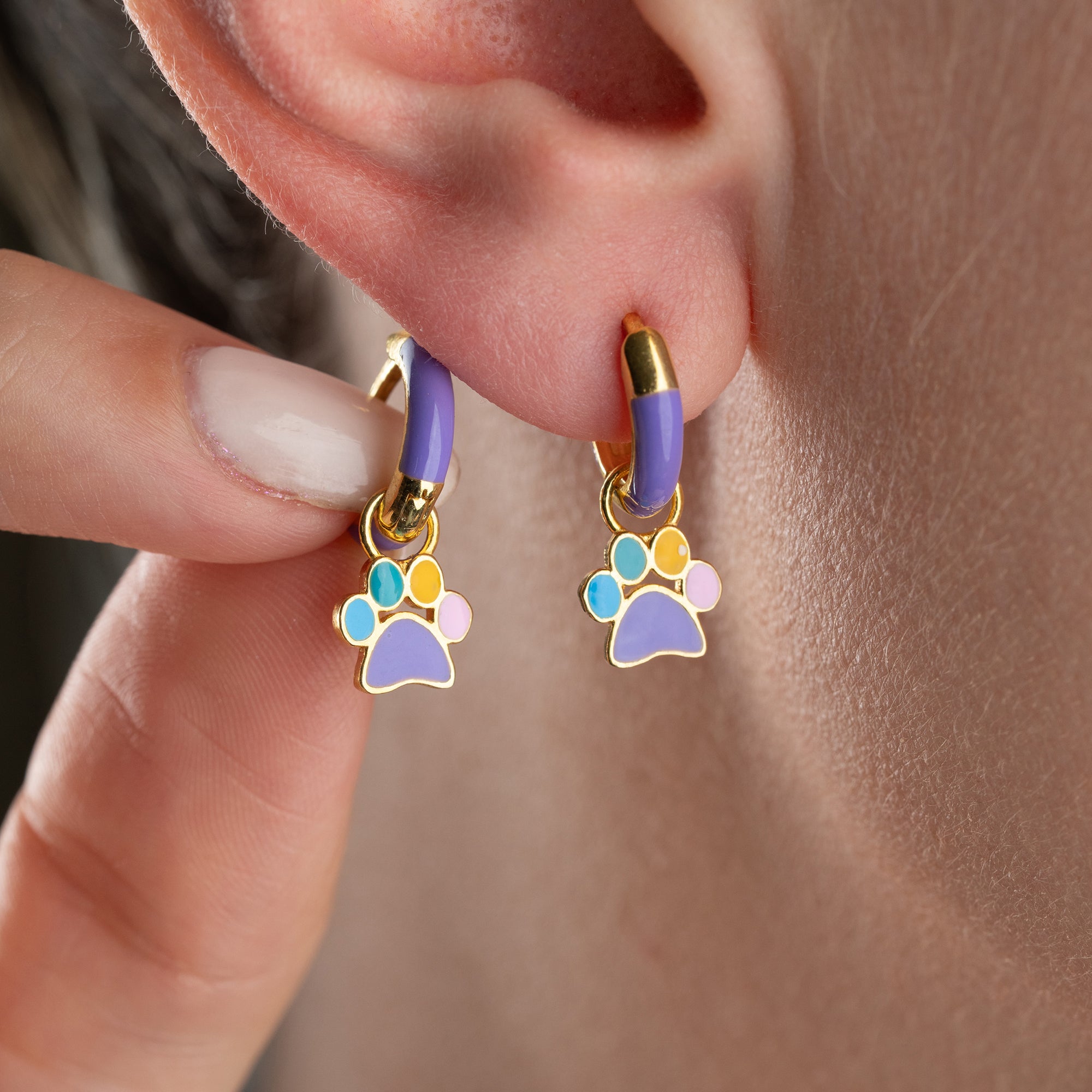 Barntassöhängen | 925 silver