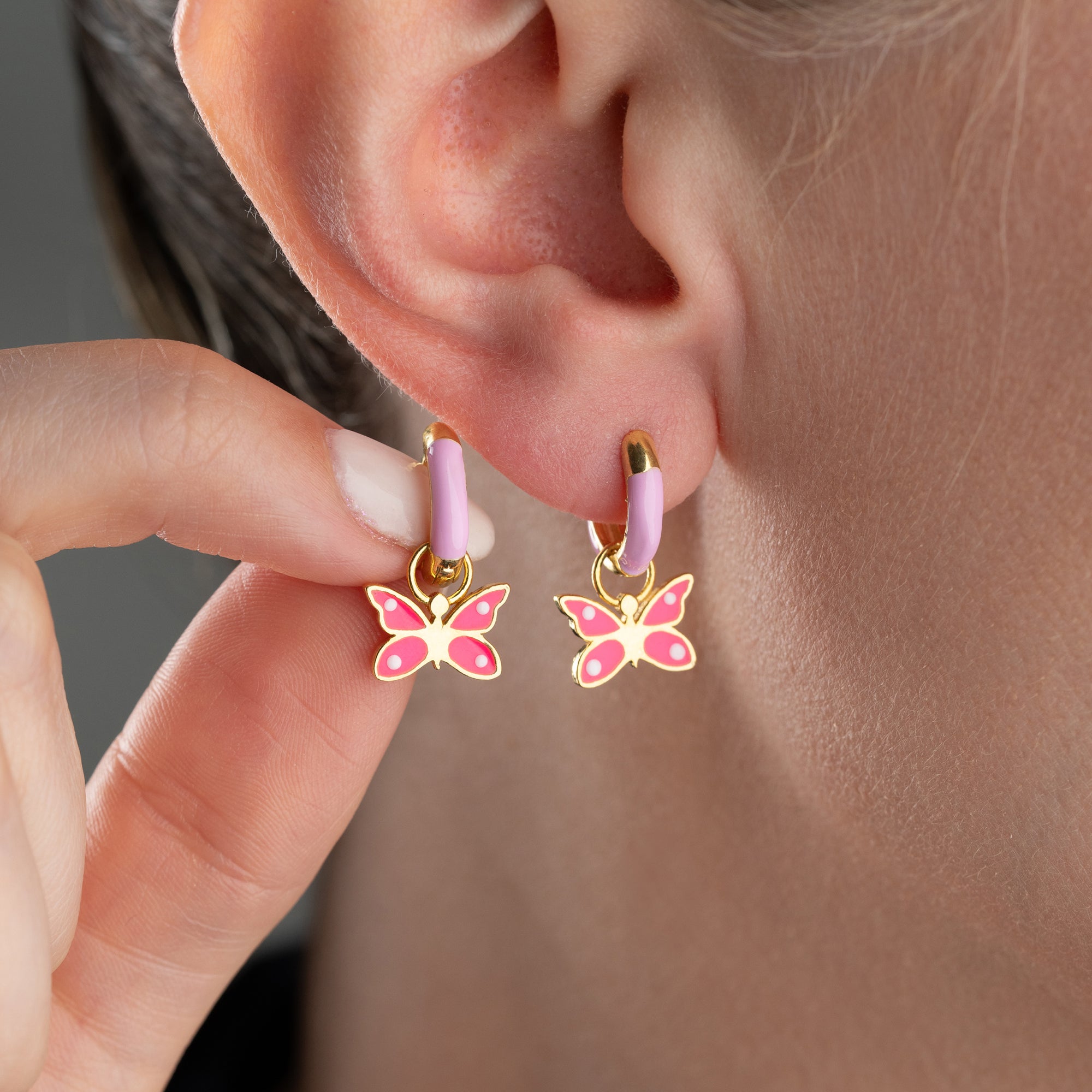 KIDS FJÄRILÖRHANGEN | 925 SILVER