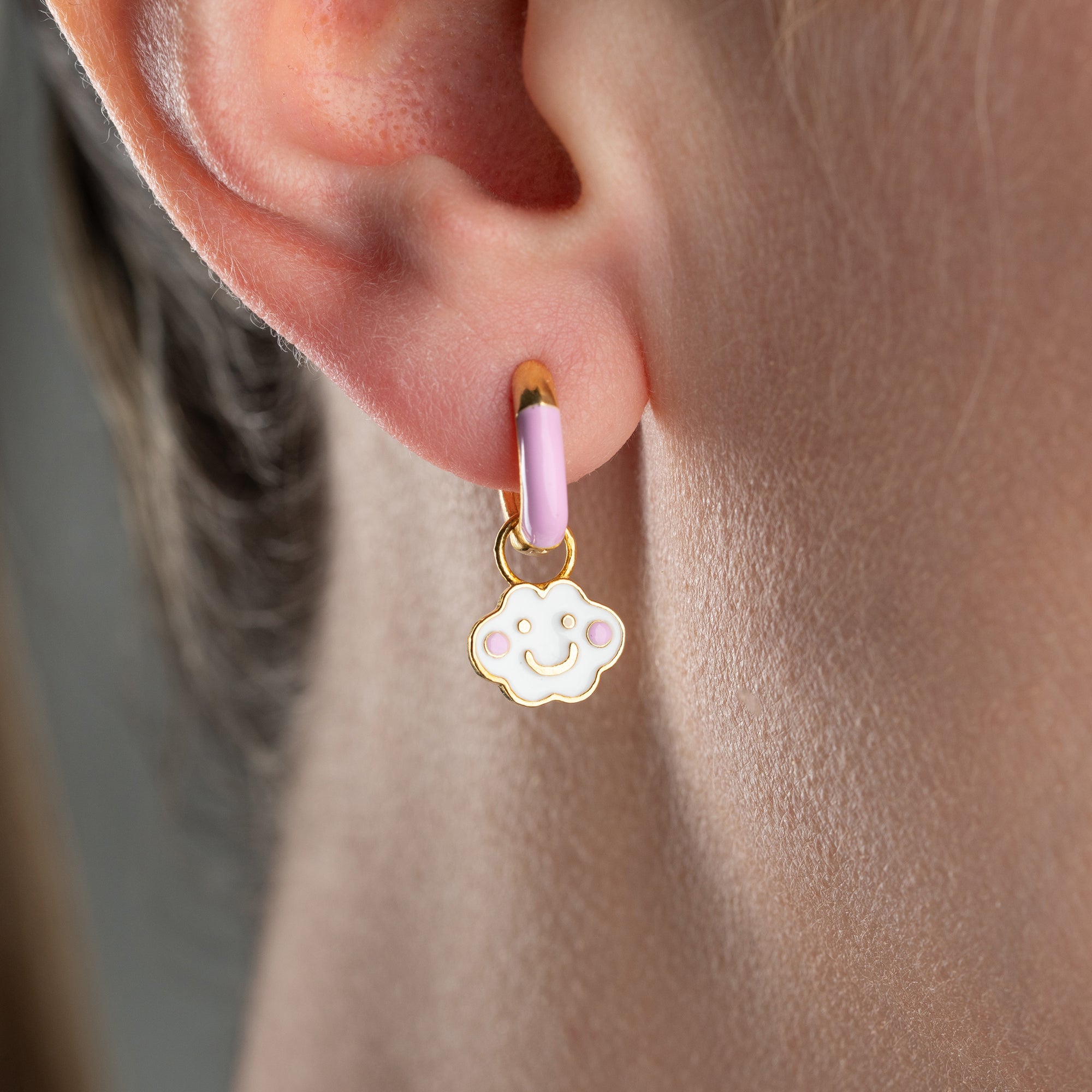 BARN MOLNÖRHÄNGEN | 925 SILVER