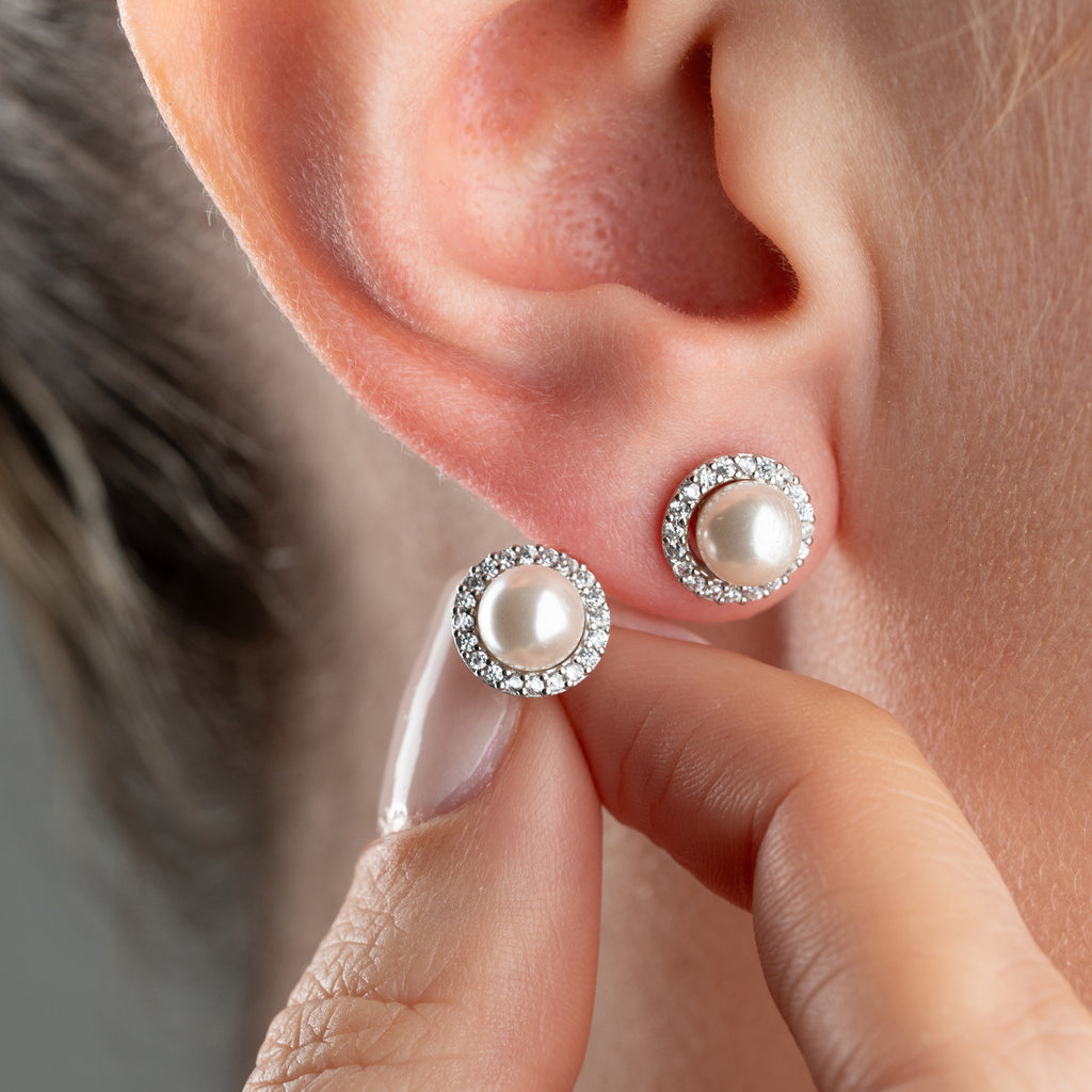 ZIRKONIAPÄRLORHANGEN | 925 SILVER