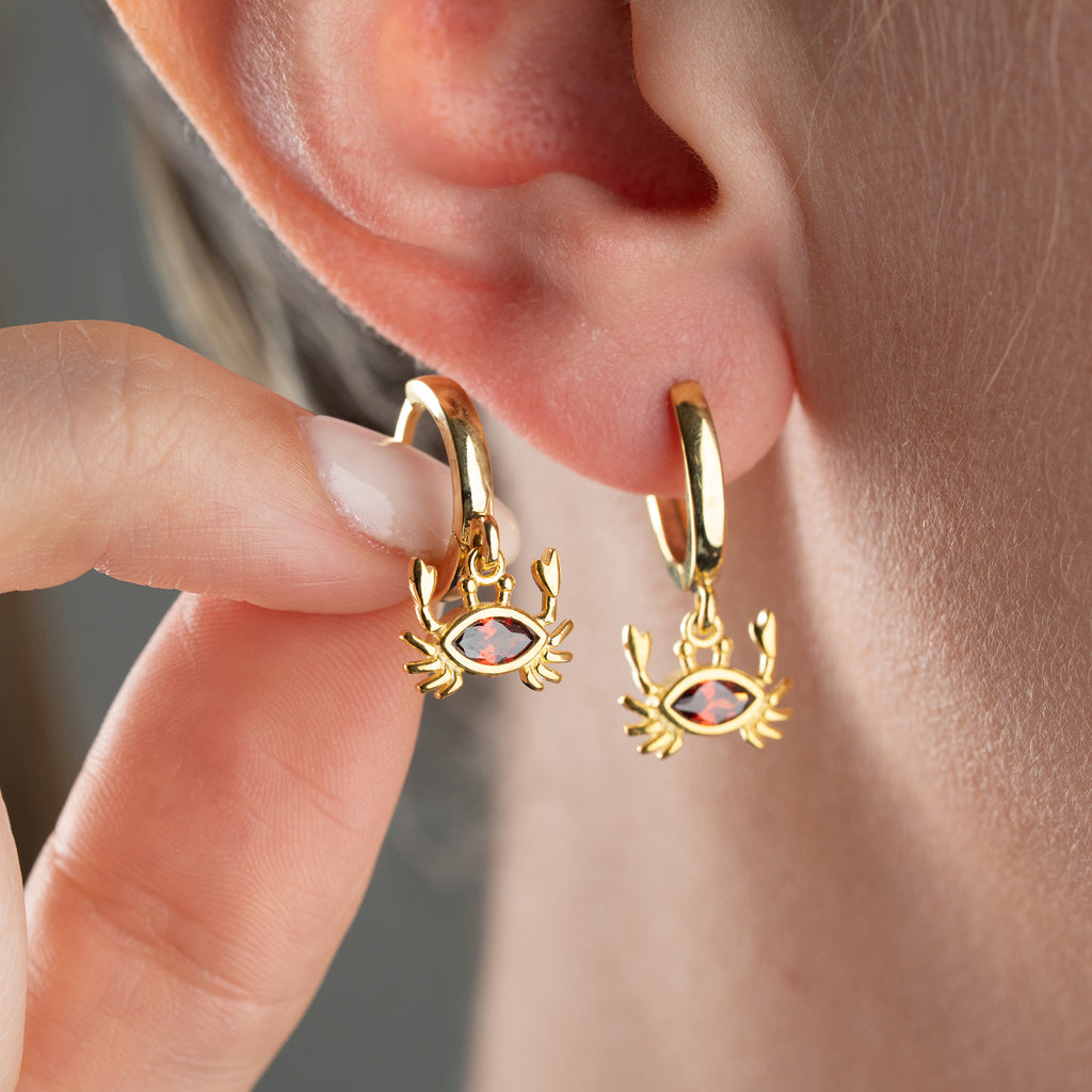 ZIRKONIUMKRÄFTÖRHÄNGEN | 925 SILVER